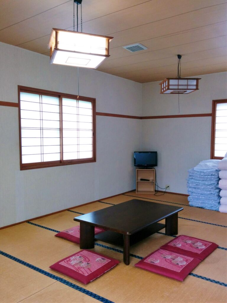木島平にある民宿　石川荘の客室