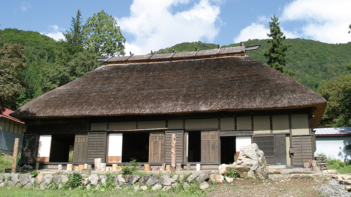 木島平村の古民家再生施設　郷の家