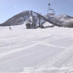 木島平スキー場のゲレンデ